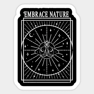 Embrace Nature Card Sticker